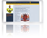 Statische Website Wappen